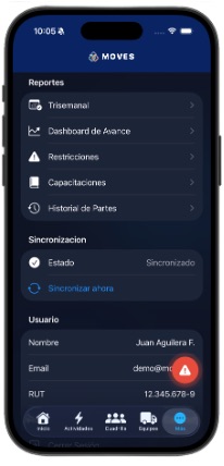 MOVES App screenshot 4